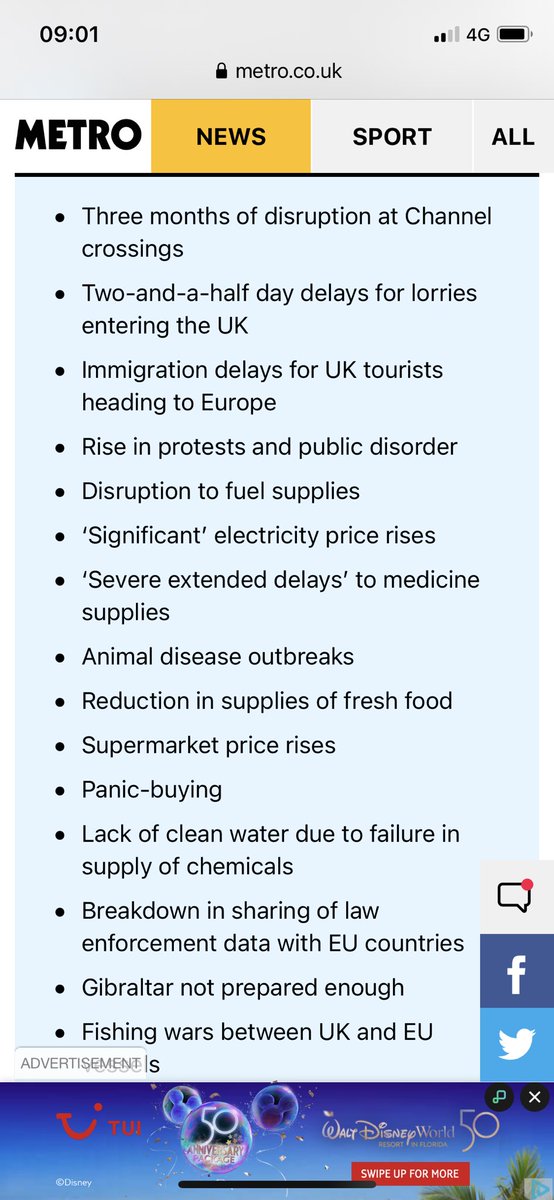 So before Covid 19 and before War in Ukraine. There was the govt Yellowhammer report into brexit even Leave voting Civil Servants who worked on it were horrified and wanted brexit reversed . 100% accurate. It's what brexiters were duped into voting forc