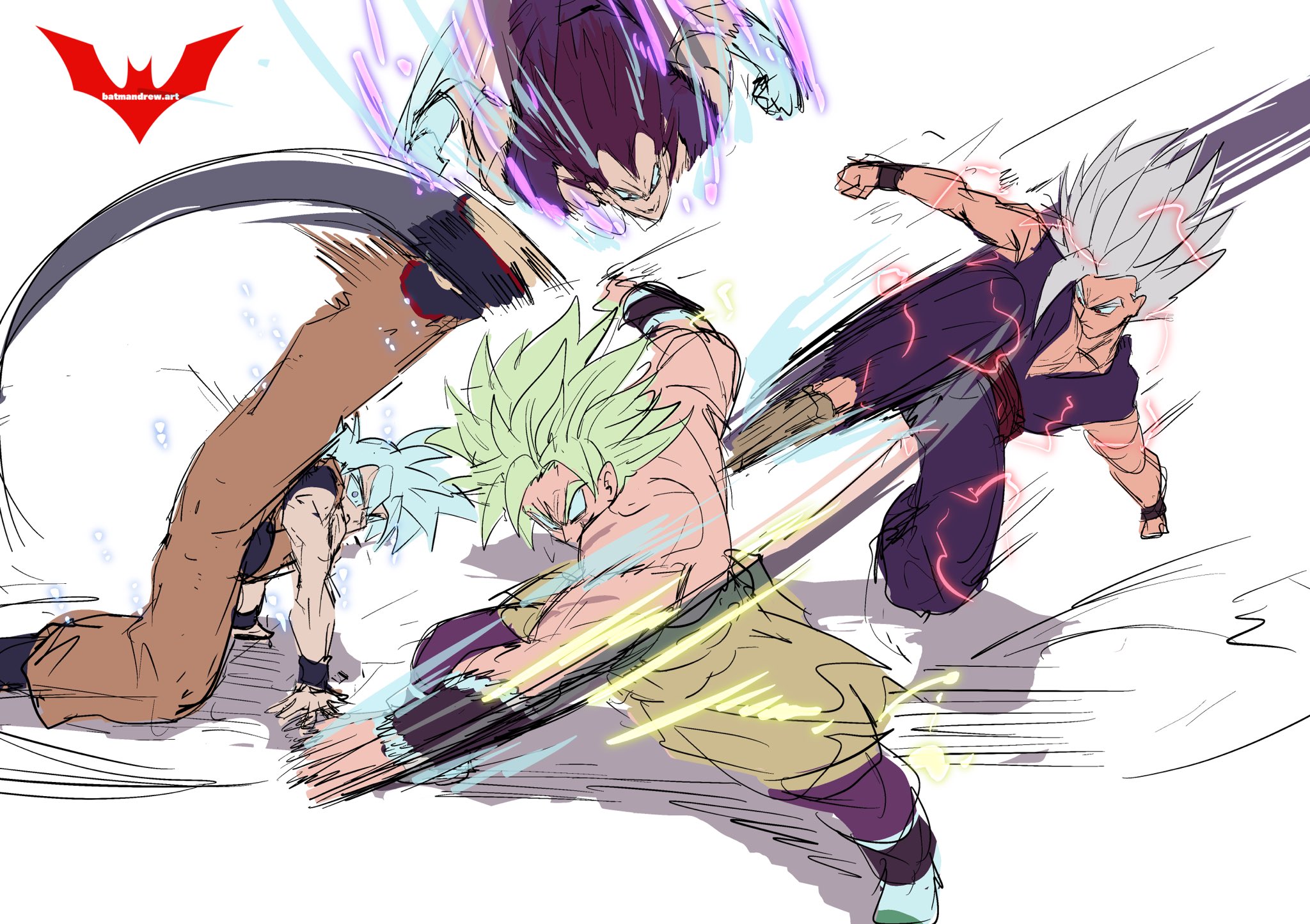 BatmAndrew.art on X: Dragonball GT Squad v.2