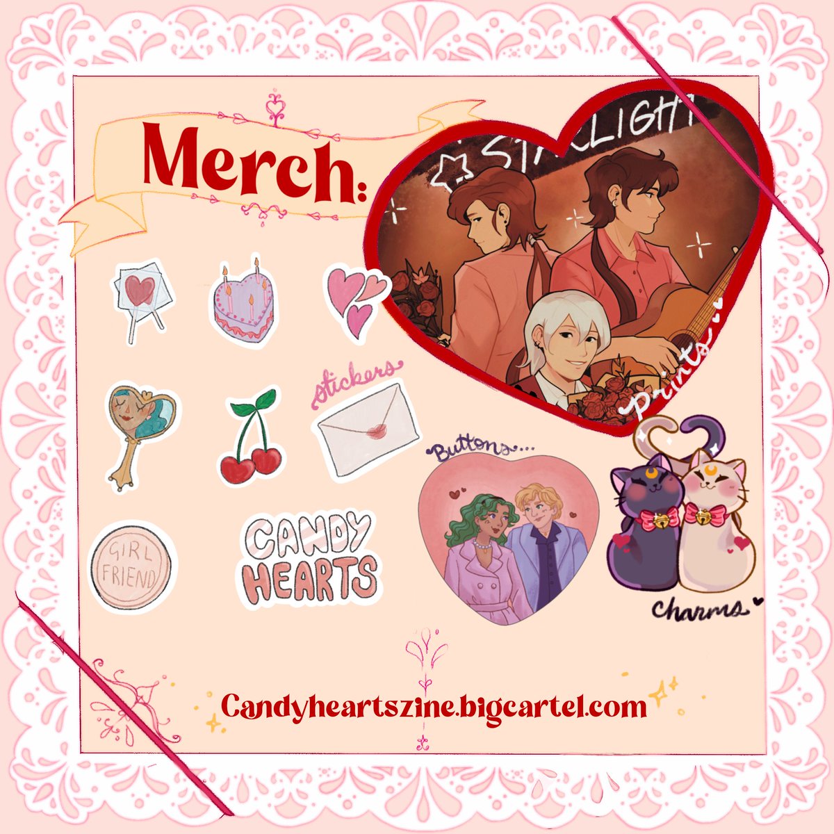 candyheartszine's tweet photo. We need help reaching production costs for the zine by only 20 preorders!  See the link on our profile for our shop <3 https://t.co/9q3aKaf0M6