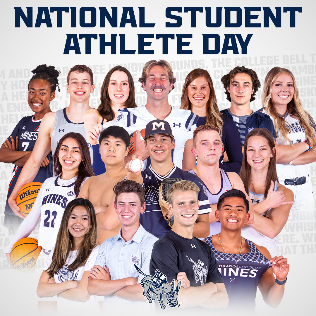 Celebrating the athletic and academic achievements some of the best and brightest you'll find anywhere in the country today, Happy #NationalStudentAthleteDay to all our Orediggers!

#HelluvaEngineer