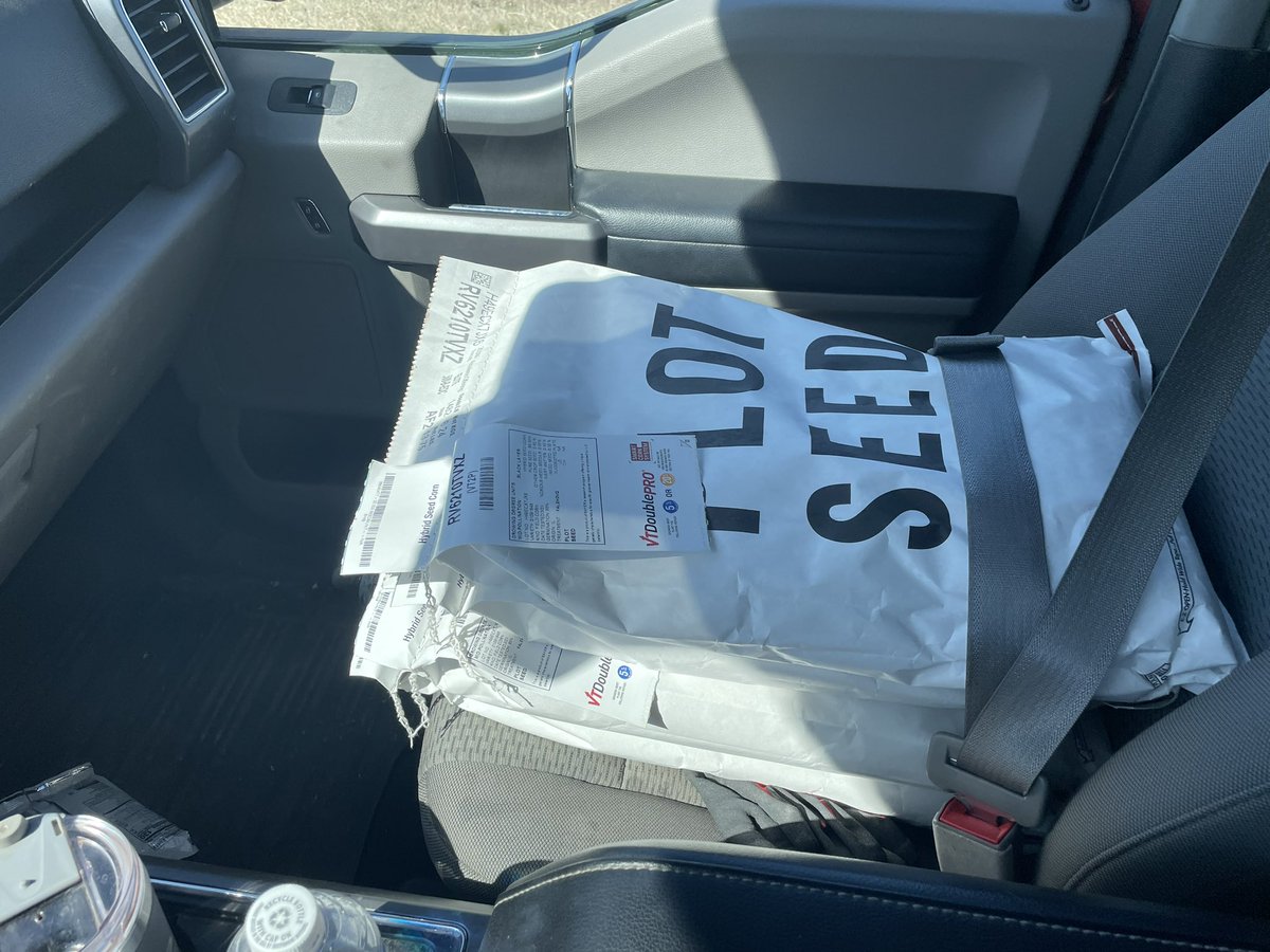 Safety first! Can’t let any of that <a href="/ChannelSeed/">Channel Seed</a> #preceon short corn go to waist.