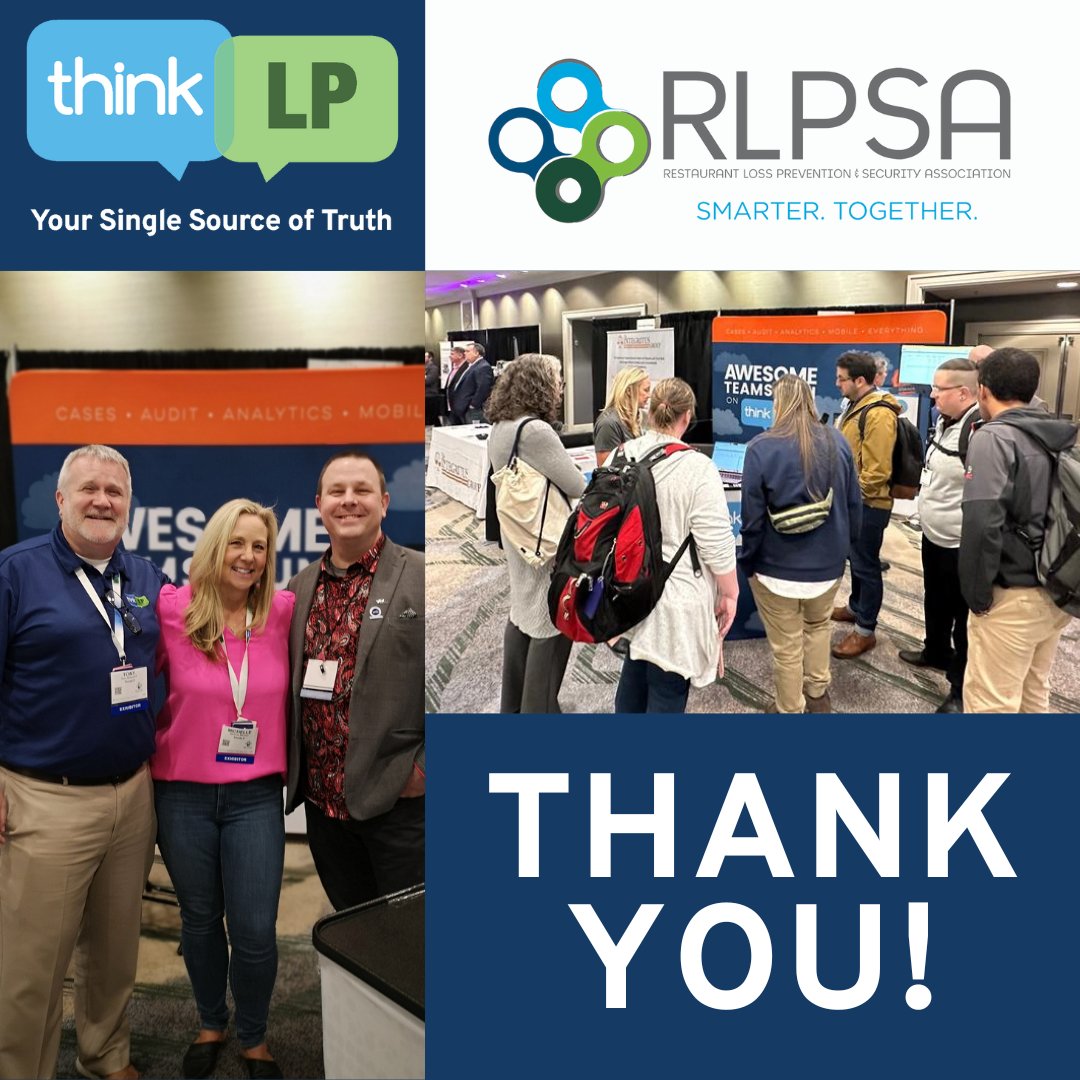 We sincerely thank everyone who visited our booth at this incredible event; special thanks to our valued clients, prospective customers, and esteemed partners. We also want to thank <a href="/RLPSA/">RestaurantLP</a>  for hosting such a phenomenal event.

#ThinkLP #ThankYou #RLPSA #Denver #2023