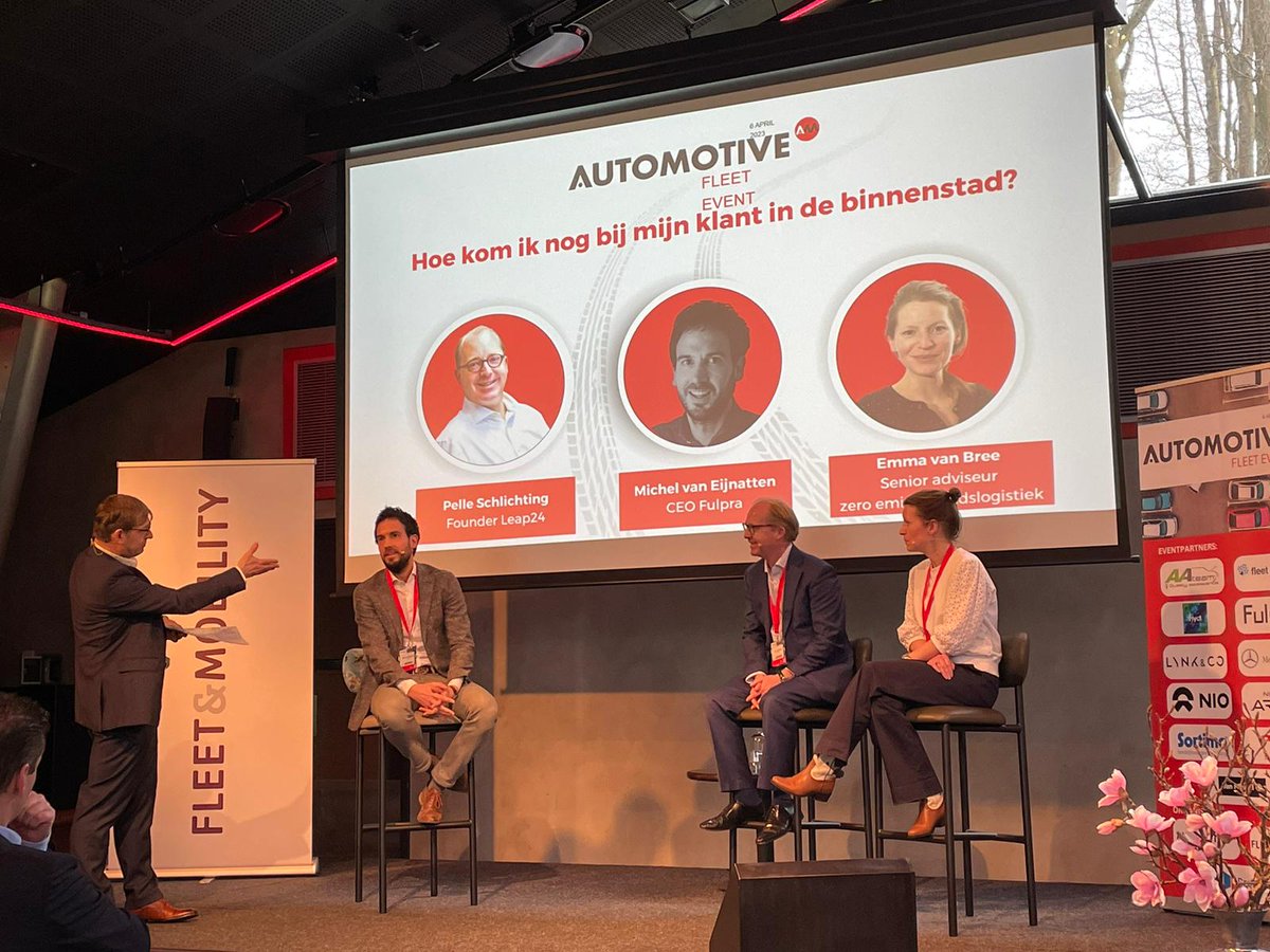 Vanmiddag tijdens een paneldiscussie op het Automotive Fleetevent heeft Pelle een sterk betoog gehouden namens Leap24 en een grote groep Fleetmanagers attent gemaakt op de 2025 impact! 💪🏻
