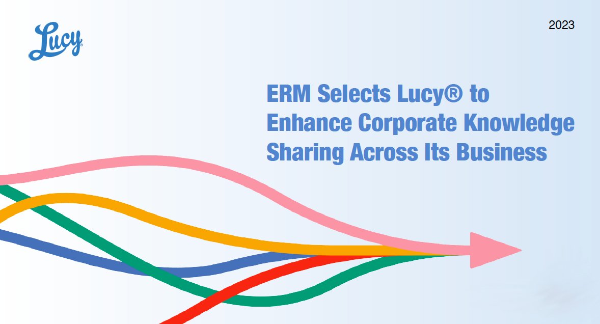 We are thrilled to share the news that @globalERM will be joining the Lucy family. Discover the key highlights of our latest press release to learn why ERM recognized the value of Lucy from the get-go.
hubs.li/Q01Kzy-Q0