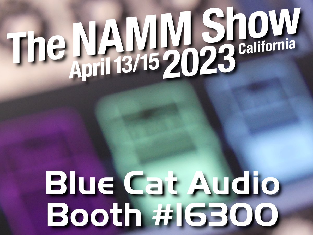 bluecataudio's tweet image. Very excited to unveil this thing at the NAMM show next week! 🤘

#bluecataudio #audiosoftware #audioplugins #namm2023