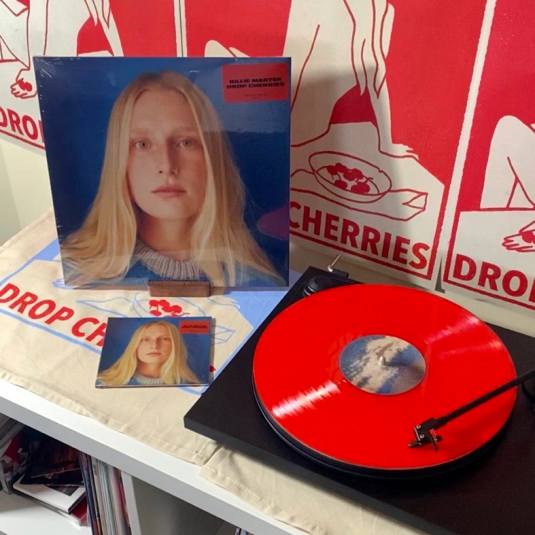 TownsendMusicUK's tweet photo. #NowSpinning - the "genuinely romantic album" (The Independent) #DropCherries by @BillieMarten 🍒
Out tomorrow including this fruity Red Vinyl 😍
↳ https://t.co/z8PI8hoaRY https://t.co/5ikvzHPMUB