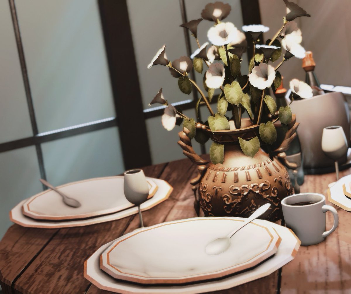 pixiebellum's tweet photo. Almost done🍷

#FFXIV #FF14 #FFXIVHousing #FF14Housing #FF14ハウジング #hgxiv https://t.co/RZVsbblAzx