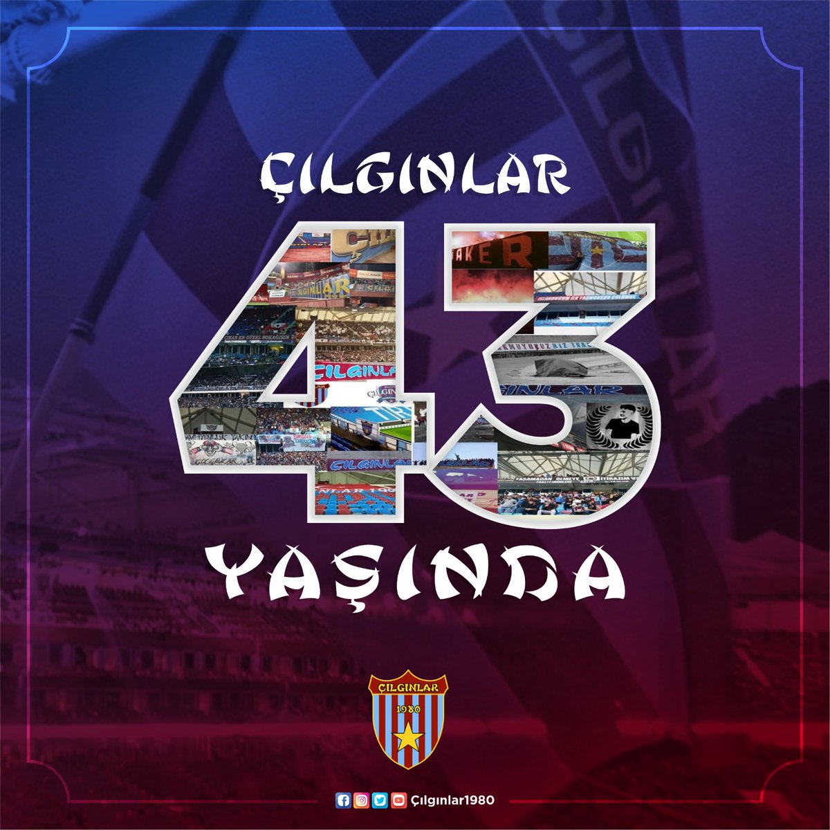 1980'de yaktığımız meşale; nesillerce parlayacak güneş olsun! Çılgınlar 43 yaşında

#Çılgınlar43Yaşında