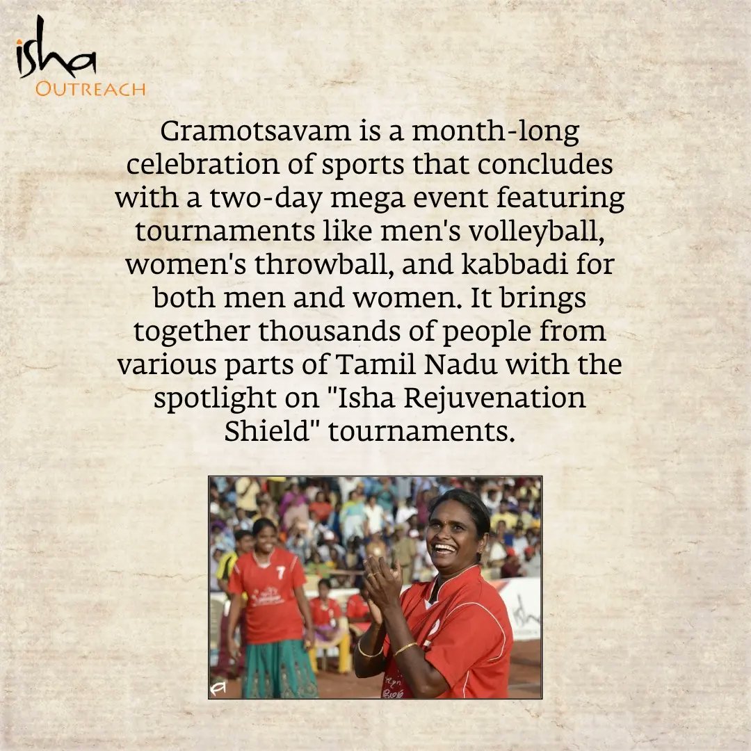 A look at Isha #Gramotsavam this #InternationalSportsDay!

#IshaOutreach