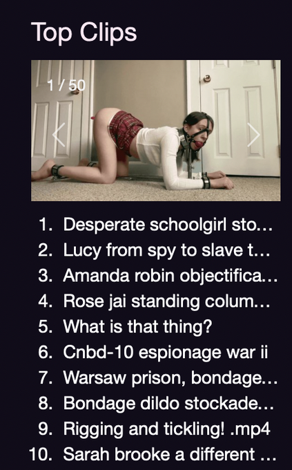 This clip is still number one on the bondage device category on Clips4Sale 😏 I gotta say, when my mom<a href="/tag/mvsales"class="tags"><span>#mvsales</span></a>