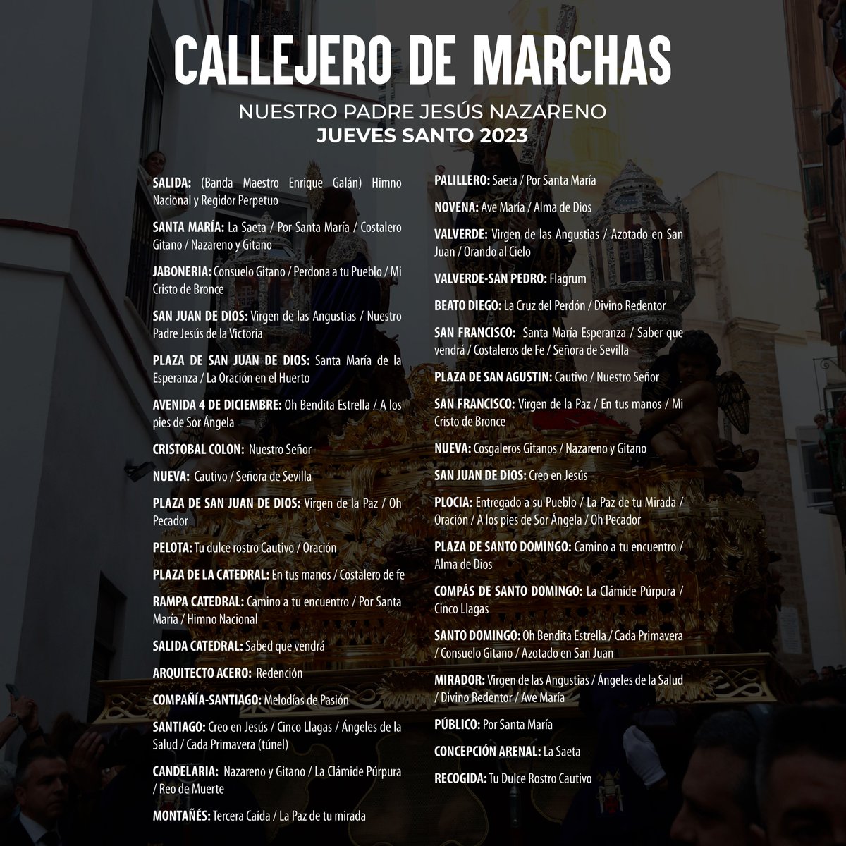 Nazareno de Santa María (Cádiz) tweet media