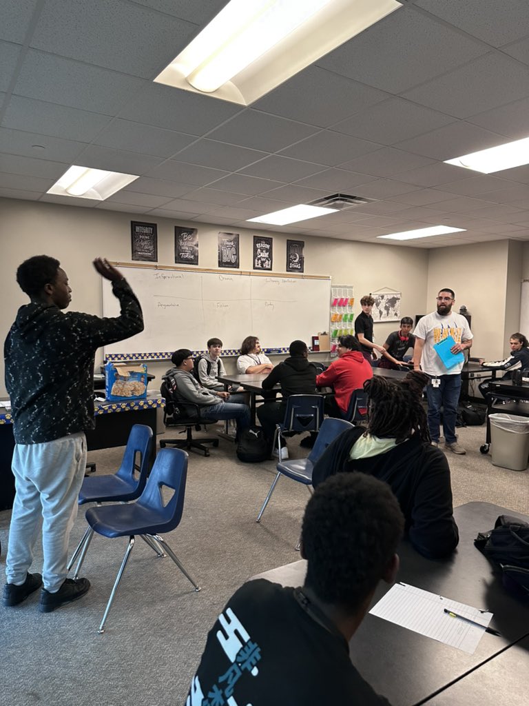 We’ve got some GRUDGEBALL happening during our English II STAAR Blitz as students review important STAAR concepts, vocabulary, and genre demands! 📚 So proud of our teachers &amp; students for their dedication in prepping for the big test.