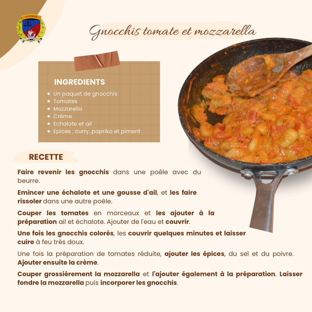 Il arrive souvent de se retrouver face à son frigo après une journée de cours sans savoir quoi manger. 

Aujourd’hui la Corpo propose quelques idées de recettes faciles et pas trop chères spécialement pour vous 😋

Plus de raison de commander😉 et surtout…
Régalez vous ❤️