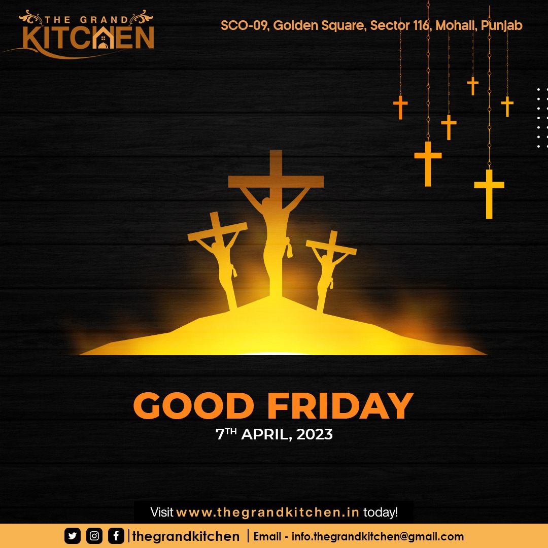 GrandKitchen21's tweet photo. May his love guide all your endeavours. God bless you!
#GrandKitchen #food #goodfood #familyrestaurant #restaurant #goodfriday #easter #jesus #friday #easterweekend #jesuschrist #church #eastersunday #holyweek #christian #faith #god #easterbunny https://t.co/4NW09raNrz