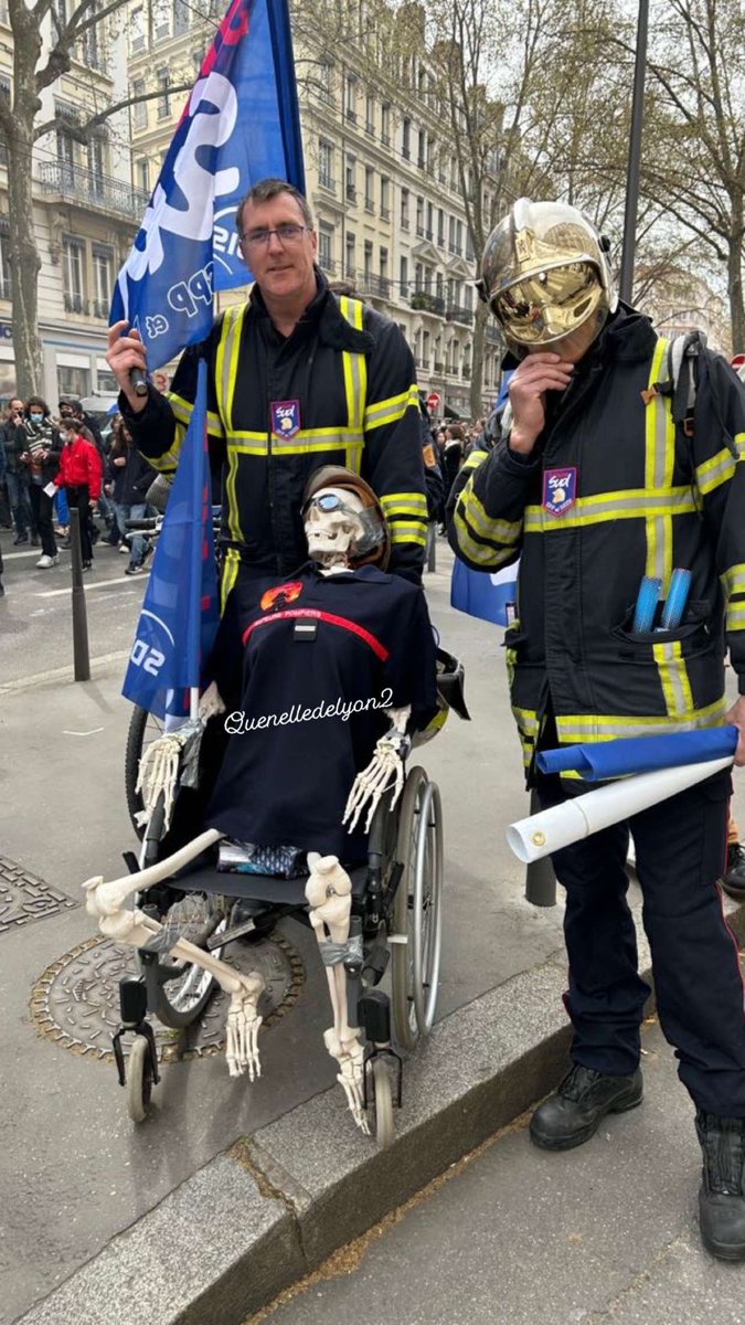Manifestation contre la réforme des retraites #lyon #manif6avril