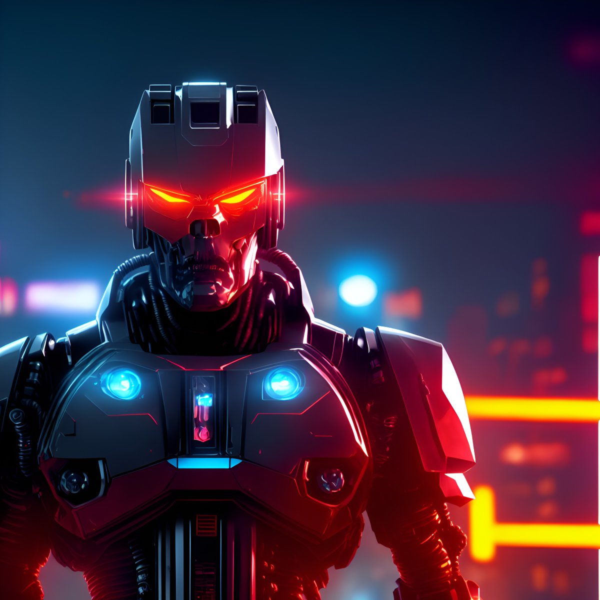 Crypt0L00p's tweet photo. Buy this NFT on OpenSea -> https://t.co/fXH2fF2ykB

#nft #nftart #crypto #blockchain #eth #opensea #terminator #android #robot #action #ai #postapocalyptic #rebellion #cyborg #war #timetravel #soldiers https://t.co/zyFDiOCOm6