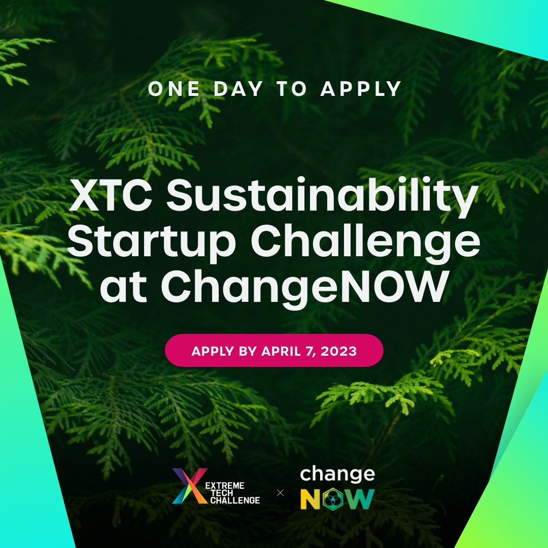 ExTechChallenge's tweet photo. ⏰ Don’t delay, get your application in today!
Apply for the #ExtremeTechChallenge #Sustainability #StartupChallenge at @ChangeNOW_world 2023.
#circularEconomy #urbanDevelopment
For details visit 👉 https://t.co/R1c9wWhMCo https://t.co/PjaXmrd0zi