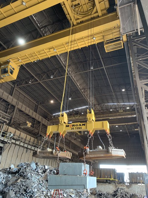 Morgan_Engineer's tweet photo. Did you know that steel is the most recyclable material in the world? It can be used over and over again. In fact, over 80 million tons of steel get recycled each year! That's more than 1,000 semi-trucks worth! #recycling #steel #steelindustry #morganengineering  #steelindustry https://t.co/t8mO8K8Cr2