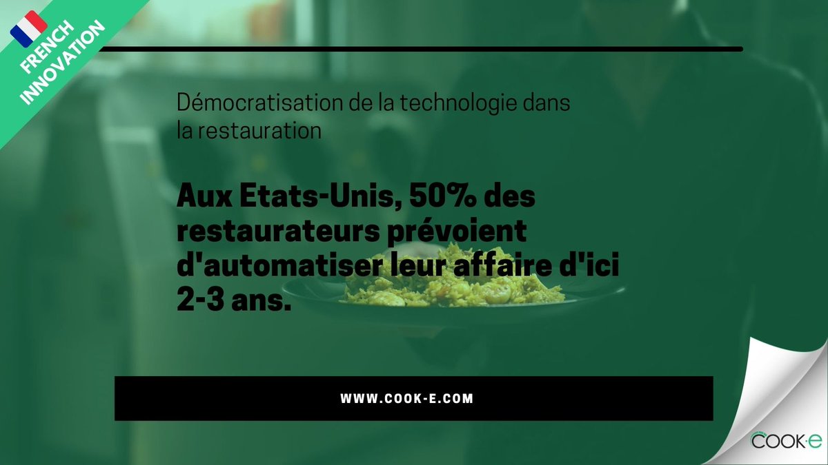 Une prise de décision qui devrait inspirer la vôtre. Une solution qui se présente à vous: la nôtre. 💡 bit.ly/3LXnHrf #FoodTech #France #Restaurant #USA #Trend #Innovation #Robotics #MadeInFrance