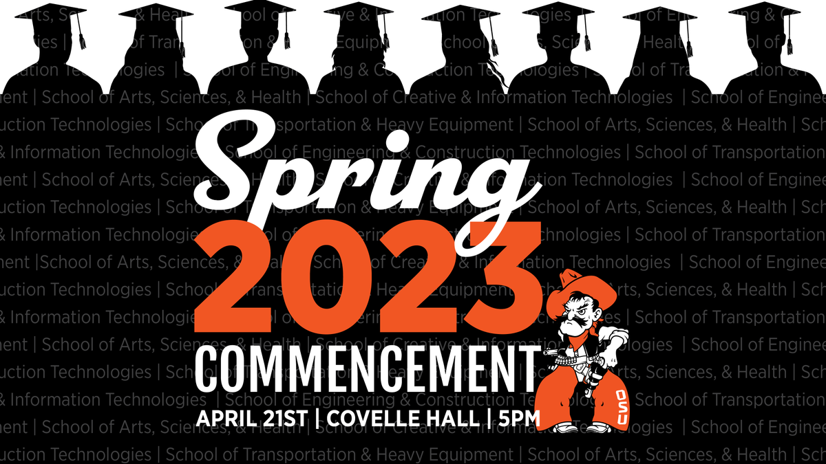 OSUIT's tweet image. 🎓✨ OSUIT&apos;s 224th Commencement celebrates our workforce-ready graduates! Keynote: Chancellor Allison Garrett, Student respondent: Cambrey Jo Hull.

Learn more 👉 okla.st/40NXujJ

#OSUITGrad | #WorkforceReady | #OSUIT