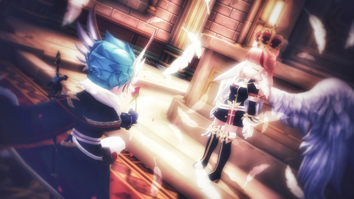 hasmin_0v0's tweet photo. この場を借りてご報告となりますが、4/4にみっつんと入籍しました。
互いの誕生日が2/4と6/4なので、真ん中バースデーではないけど誕生月の中間ということでこの日と決めてました🥳
記念写真は茶茶々さん(@ginchacha0)にお願いしました！
プロンテラの式場は鉄板。
#ラグオリ
#ラグオリレポート https://t.co/iV3WKoAf8D