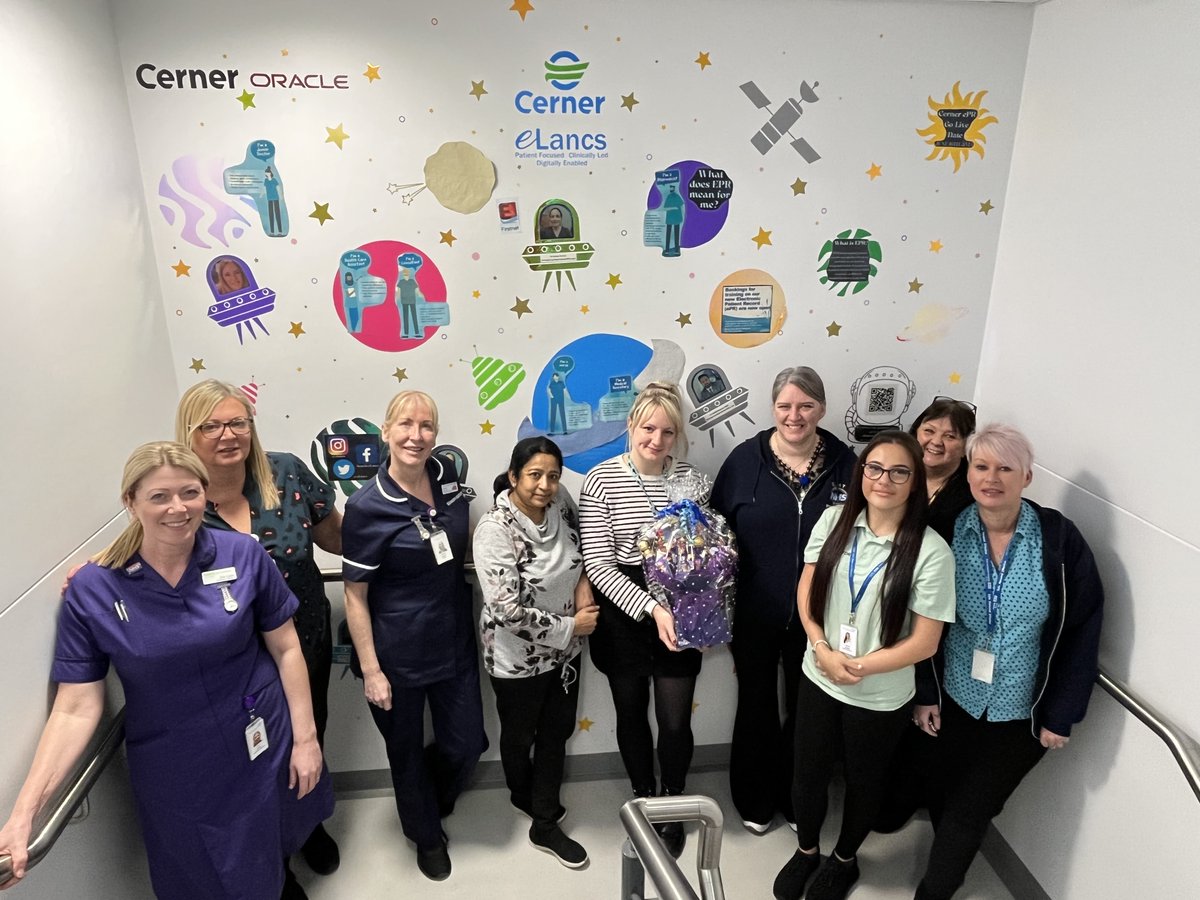 _eLancs's tweet photo. And the winner is... Emergency Department
Congratulations to ED on winning the #ePRWardBoard competition - your display was out of this world 🪐���🚀🛸 We hope you enjoy your chocolate 🍫
Thank you to everyone who has taken part and created an ePR board
#eLancs #BigSwitchOn https://t.co/bdFM0N3ImH