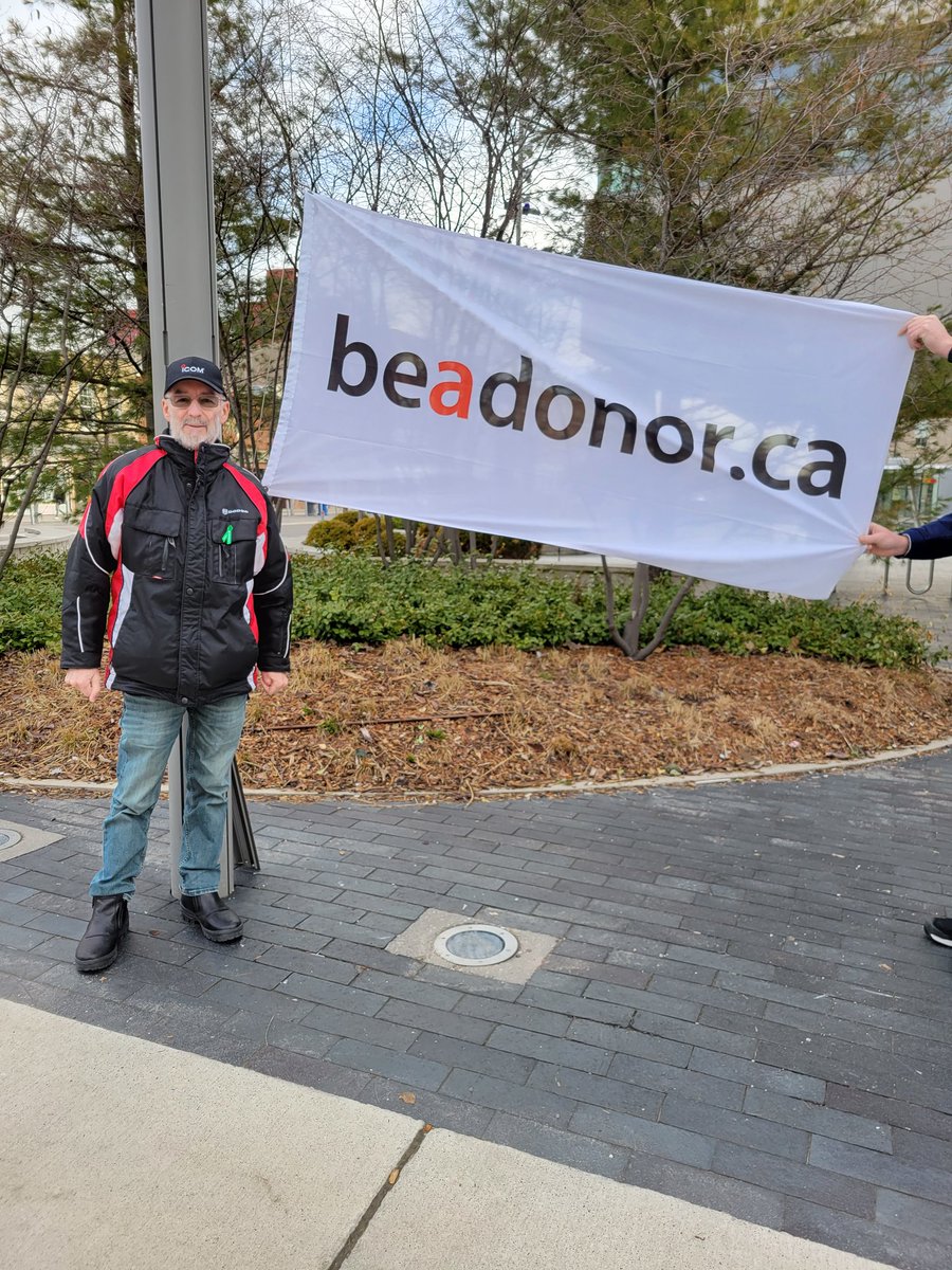 The be-a-donor flag is flying at Guelph City Hall until Tuesday <a href="/_beadonor_/">Canadian Transplant</a> <a href="/TrilliumGift/">Trillium Gift of Life Network (Ontario Health)</a> <a href="/MikeWillis42/">Mike Willis</a> <a href="/CamGuthrie/">Mayor Cam Guthrie</a> <a href="/PhilAlltWard3/">Phil Allt</a> <a href="/NotSoRAK/">Janet Parr</a> <a href="/GreenShirtDay/">Green Shirt Day</a>