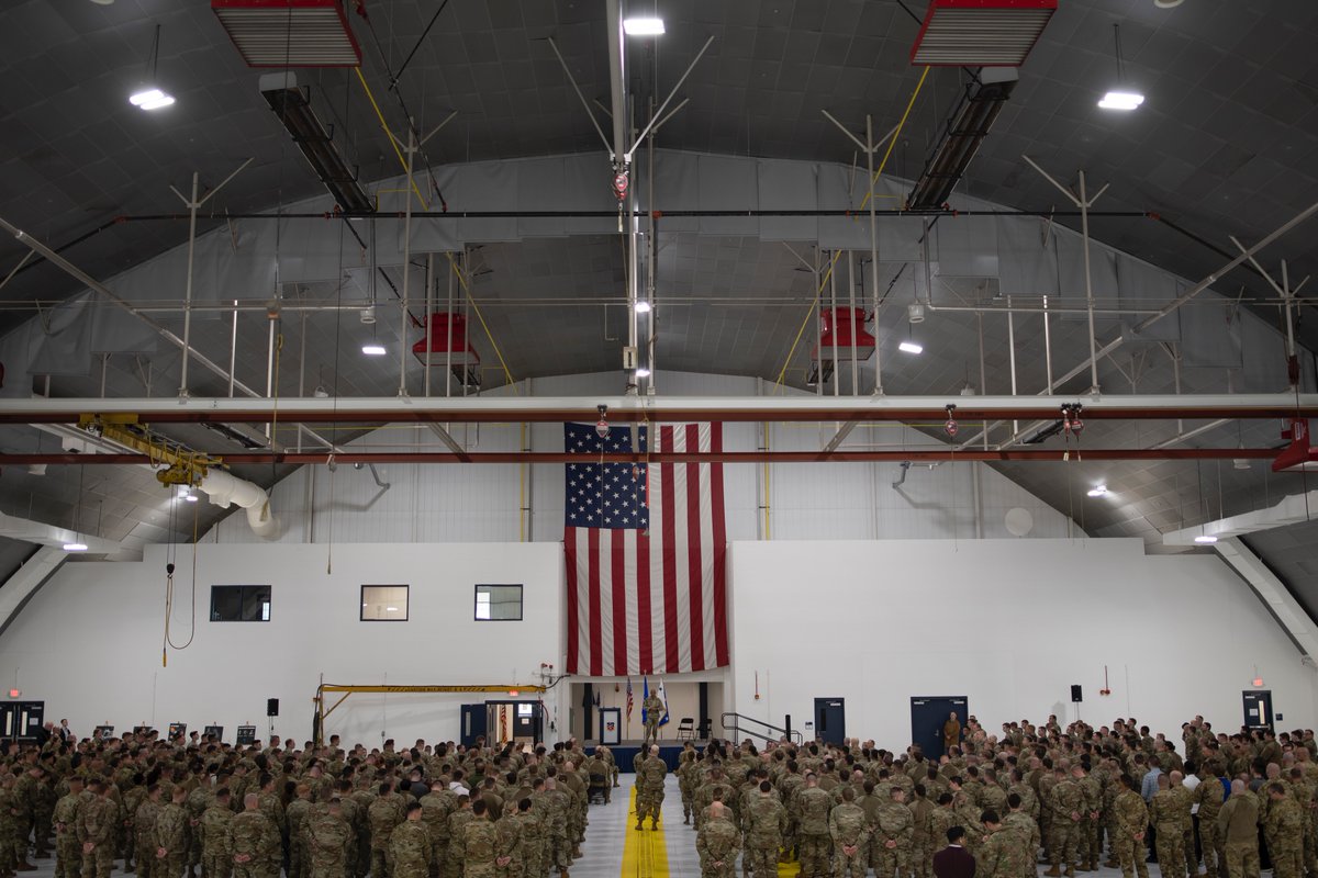U.S. Air Force Chief of Staff Gen. CQ Brown, Jr., visited the 179th Airlift Wing at Mansfield Lahm Air National Guard Base, Ohio, Apr. 2, 2023. Senior leadership visited with Airmen discussing the historic mission conversion to the Air National Guard's first-ever cyberspace wing.