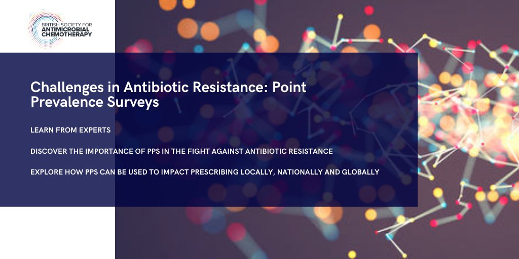 Are you responsible for infection management? Learn how to use Point Prevalence Surveys (PPS) to measure antibiotic consumption, assess antibiotic prescribing, and fight #AMR in this accredited #BSACPPS course! 💊 Don't miss out 👇 ow.ly/k2Zq50KyQft