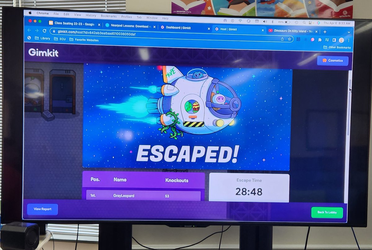 Mary K Patterson (@marykpatterson3) on Twitter photo <a href="/MediaCees/">cees media</a> <a href="/LCSJackets/">Lexington City Sch</a> <a href="/gimkit/">Gimkit</a> #learngrowleadcees
Our 3rd grade class broke out in 28 minutes. I'm pretty sure everyone in the building heard them. 😆😆 <a href="/MediaCees/">cees media</a> <a href="/LCSJackets/">Lexington City Sch</a> <a href="/gimkit/">Gimkit</a> #learngrowleadcees
Our 3rd grade class broke out in 28 minutes. I'm pretty sure everyone in the building heard them. 😆😆