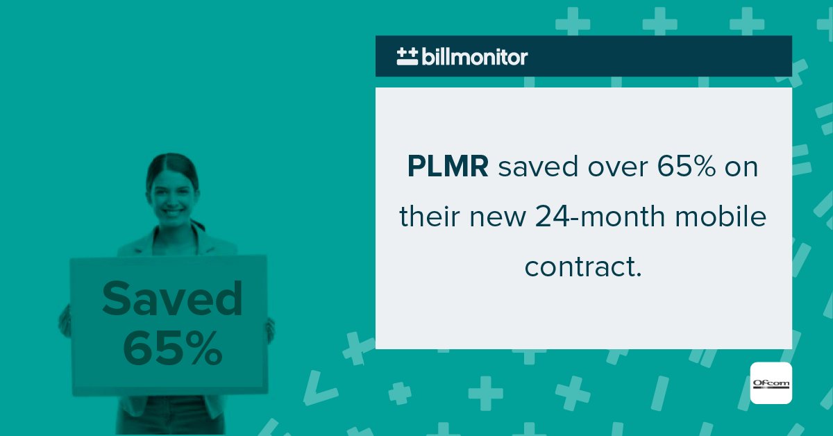 Billmonitor's tweet photo. We're all focused on business growth but few think about whether we're paying the best rates for our mobile bills. 

At Billmonitor that's all we think about &amp; once we got under the skin of PLMR's contracts we saved them over 65% on their bill. Read how: https://t.co/mncbw3rjXY https://t.co/HQ266OIBq1