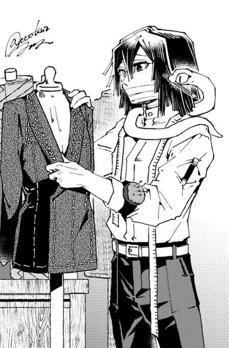 #4月6日は1月96日なのでいぐろの日
最後のスーツ練習絵以外は「貴様……ッ❗️やってくれたな……ッッッ‼️」と公式に性癖を刺された時のやつ。 
