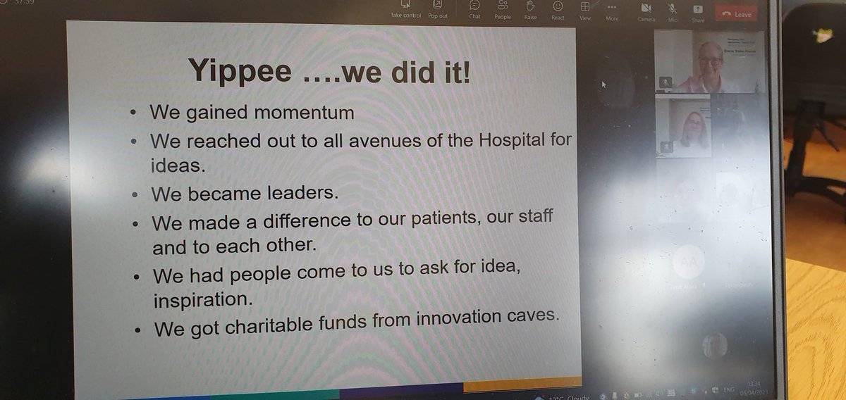 Fabulous @BittersTracey is describing how the @JamesPagetNHS corporate team took ownership of the #ReconditionTheNation