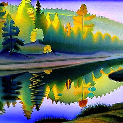 roerich3_0's tweet photo. Take a deep breath and let the tranquil beauty of this Roerich-inspired piece by MagicFlute transport you to a misty morning on a forest river. Add it to your art collection today on our AI-generated platform! #magicfluteart @MagicFlute_Art #StableDiffusionAI #aiart https://t.co/Oam81UgNbN