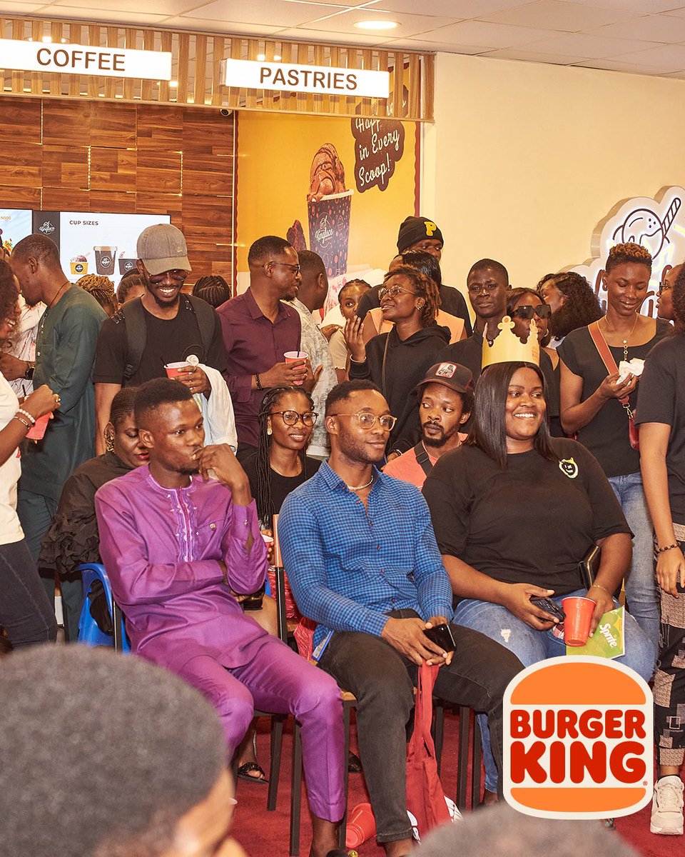 burgerkingnga's tweet photo. Let's throw it back to last weekend ❤️🔥
It was all shades of fun and you just had to be there!! From the games, to the dancing, FREE BK goodie bags & FREE drinks courtesy @cocacola_ng.
Every moment was a hit! Reply with 🔥🔥 if you can't wait for the next #BurgerGames https://t.co/tg9itfFzuV