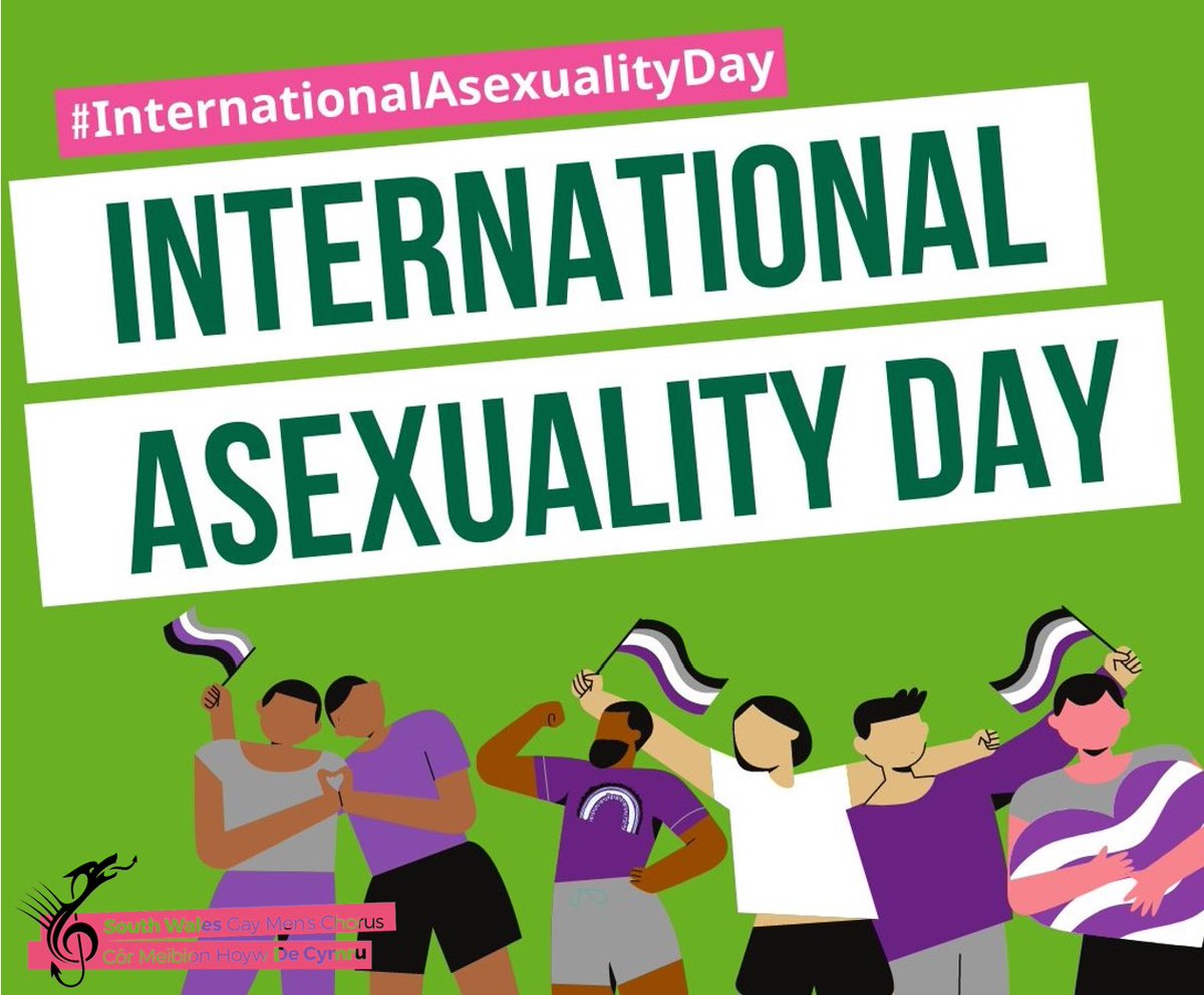 SWGMC's tweet photo. We stand in solidarity with our asexual siblings today. Visibility and representation are crucial in the fight for equality and we want to make sure our asexual friends know they are seen and heard. Happy International Asexuality Day! 🏳️🌈❤️🖤 #AsexualVisibility #LoveIsLove #SWGMC https://t.co/cpcfggPkSf