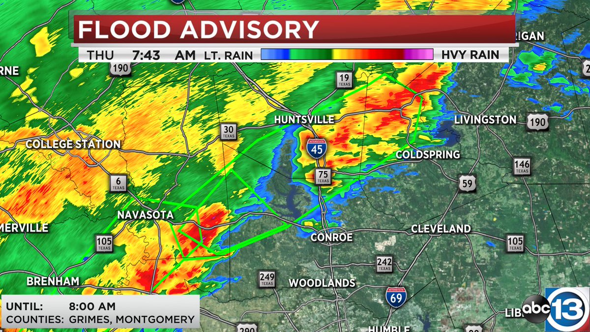 Houston Weather on Twitter "A Flood Advisory is in effect until Apr 06