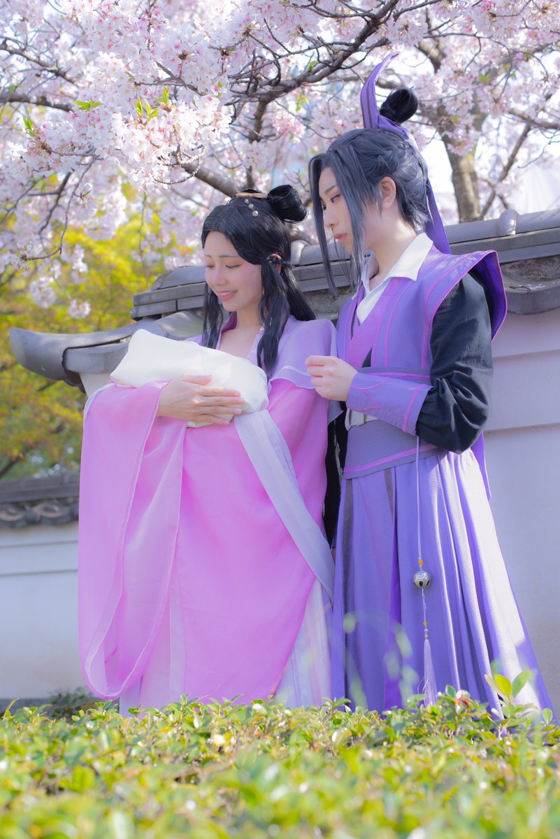 mutsu_24's tweet photo. 魔道祖師
．
．
．
江厭離:なのかちゃん@nnkcos_J 
金凌:アルカちゃん@fraoula1126 
江澄:あおた
撮影:カイちゃん@ka_i_k_2 https://t.co/D1IWBaQYTS