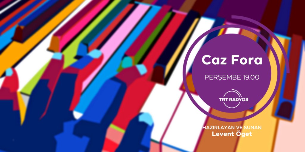 Günümüz caz müziği ve cazdan beslenen müzikler…
İstanbul Radyosu yapımı "Caz Fora" saat 19.00'da TRT Radyo 3’te.

Dinlemek için ⤵
🌐radyo.trt.net.tr
🎧trtdinle.com