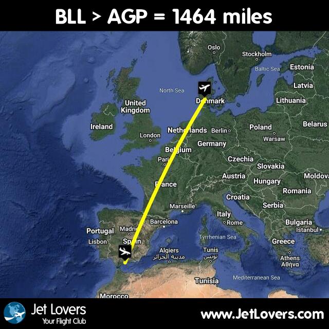 Lars_Lorenzo's tweet photo. My flight #242 on #JetLovers: BLL > AGP - another 1464 miles in the air! https://t.co/m9b85MLvaD https://t.co/xxOH195CTJ