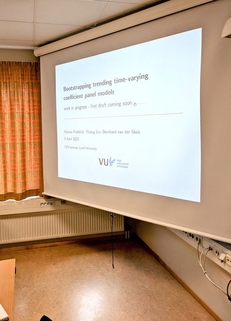 Great visit to Lund this week. I gave a seminar @Lunduni_LUSEM to present our newest research project. Thanks for the invitation @Margaritella8
