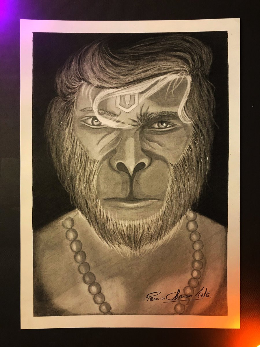 Pravinchavanart's tweet photo. Jai Hanuman 🚩 My Artwork Complete ✅

#HanumanJayanti #HanumanJayanti #HanumanJayanti #hanumanjanmotsav #HanumanJayanti2023 #HanumanJayanti #HanumanJayanti https://t.co/21PYA7KqQ9