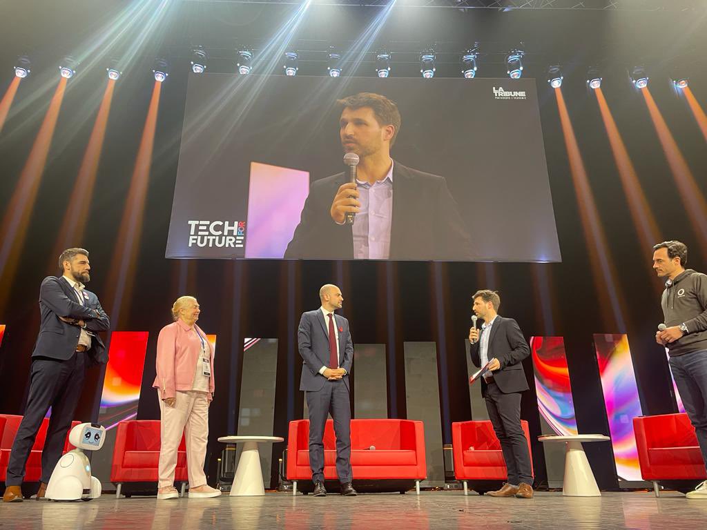 La Tribune Evénements (@latribuneevents) on Twitter photo <a href="/jnbarrot/">Jean-Noël Barrot</a>, Ministre délégué chargé de la transition numérique et des télécommunications répond aux questions des startups de #TechForFuture <a href="/jnbarrot/">Jean-Noël Barrot</a>, Ministre délégué chargé de la transition numérique et des télécommunications répond aux questions des startups de #TechForFuture