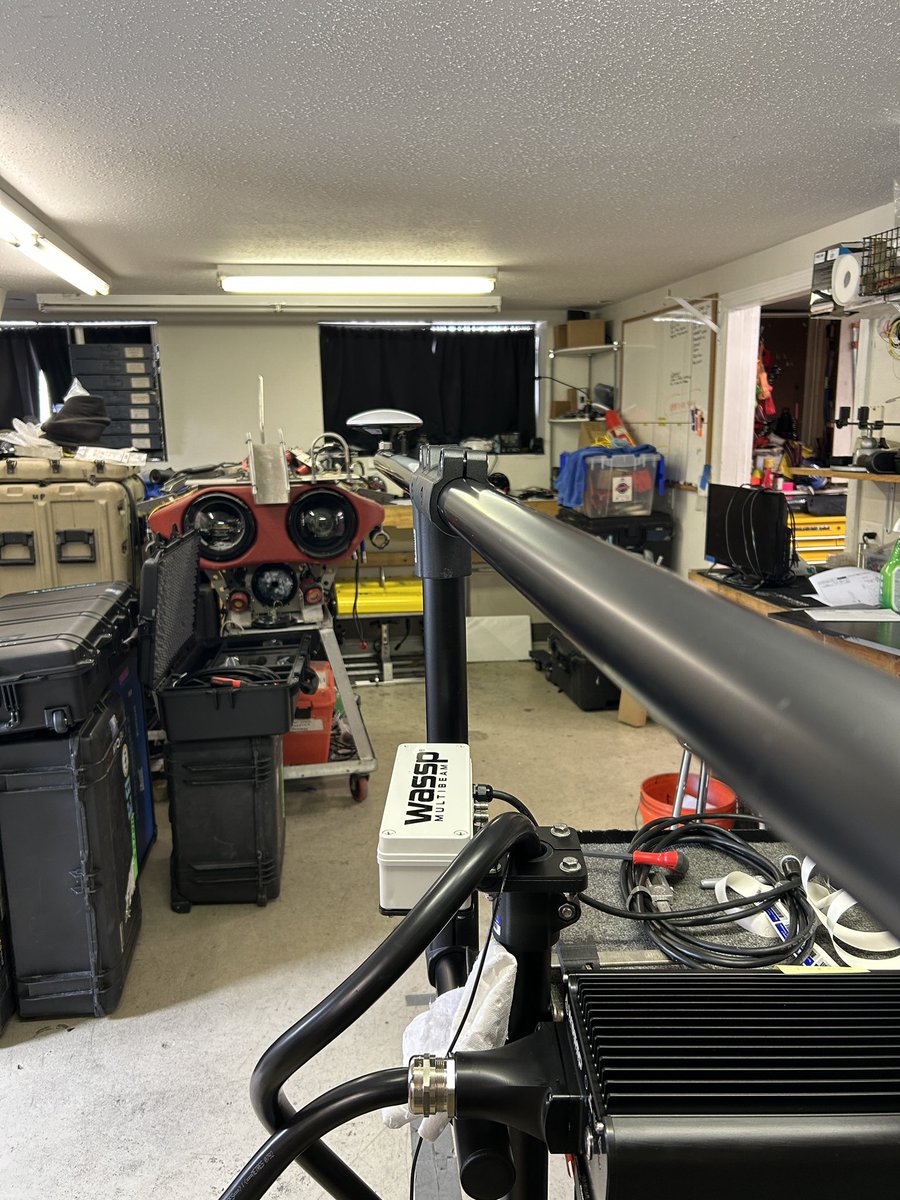 Testing the networking of our new WASSP S3.  Feeding HYPACK, MAC ENC &amp; BeamworX. #multibeamsurvey #marineimaging #marinesurvey #sidescansurvey #marinearchaeology #seafloorsurvey