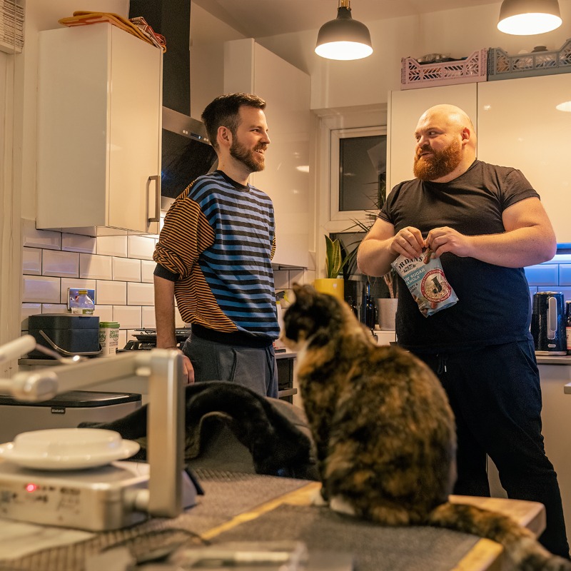 mndassoc's tweet photo. Our #ActToAdapt campaign is raising awareness of the importance of home adaptations in ensuring people with MND are able to live in a safe and accessible homes.
James, KT and Sam, who're all living with #MND, have shared their stories with you. Find out how you can help below!