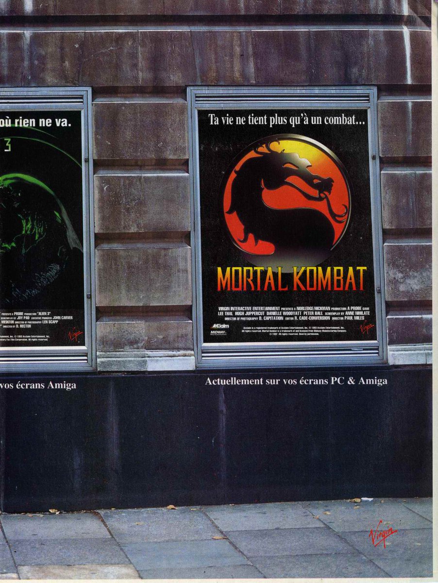 AllmightoFranky's tweet photo. La pub dans les mags JV des années #80s #90s avec des pubs vues dans le #Tilt 119 de novembre 1992!Double-page pour #Terminator2,#Alien3 et #MortalKombat sur #PC et #Amiga,Idem pour #SimonTheSorcerer, et #Goblins3!!#retro #micro #retrogaming #oldschool #culturepub https://t.co/mSYm5UjvdB