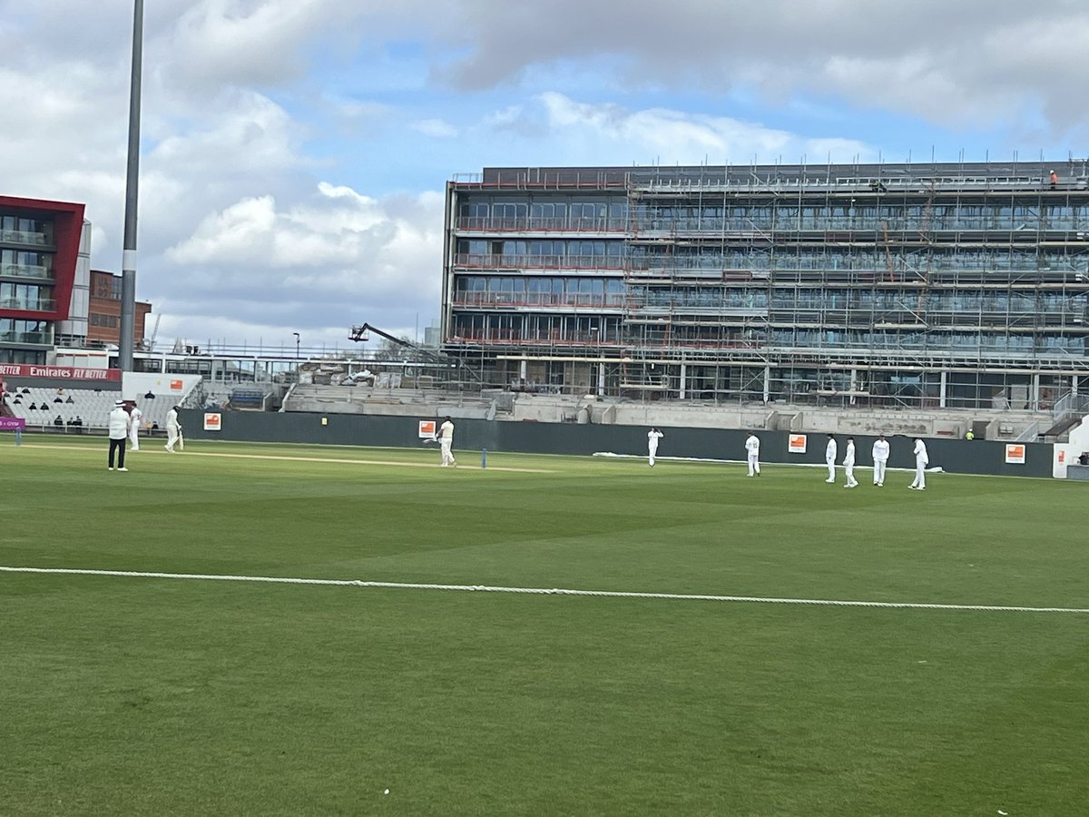 Fantastic day spent at our @MyerscoughColl Old Trafford centre taster event! The @MyCricketMCR team planned an awesome day for applicants, culminating in them being able to watch the first County Championship game of the season! 🌟 What more could any sport student ask for?! 😄