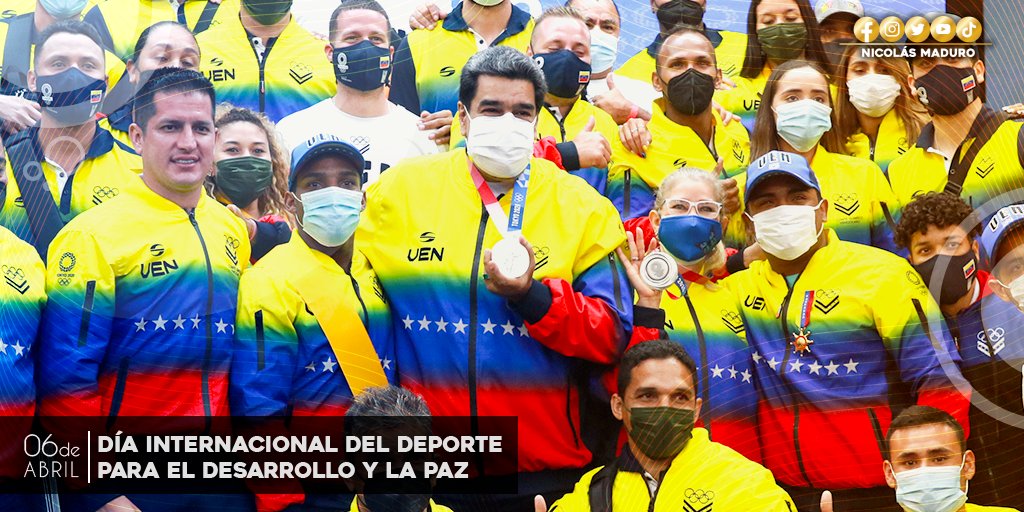En Revolución, la promoción del deporte y su maravilloso poder transformador ha sido una tarea fundamental para garantizar la formación integral de nuestra sociedad y seguir construyendo la Patria nueva, solidaria y de paz, que todas y todos deseamos.
