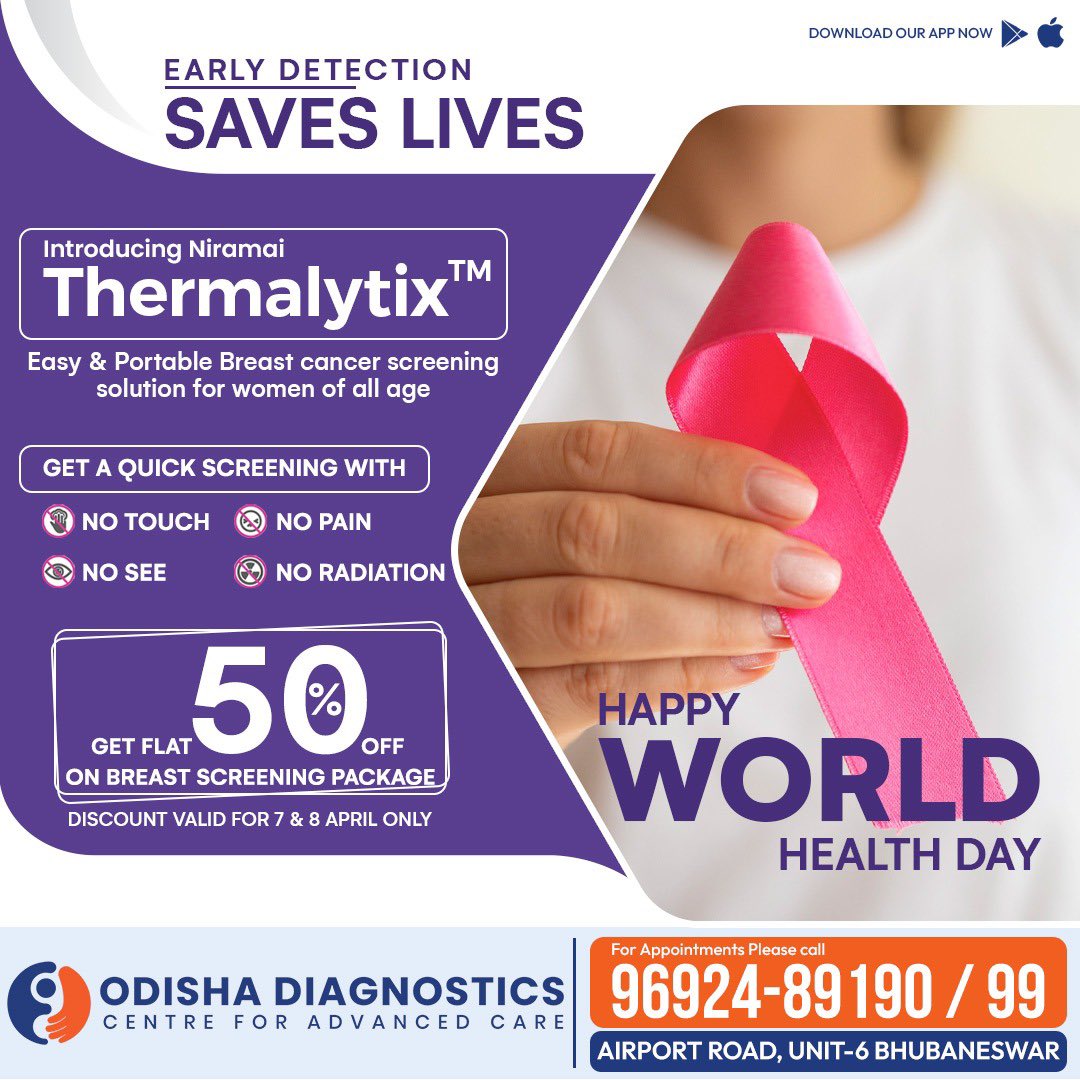agrawalg9's tweet photo. #breastcancer #prevention #worldheathday @niramaianalytix #Artificial_Intelligence #breastscan https://t.co/ZZAbQhnMXB