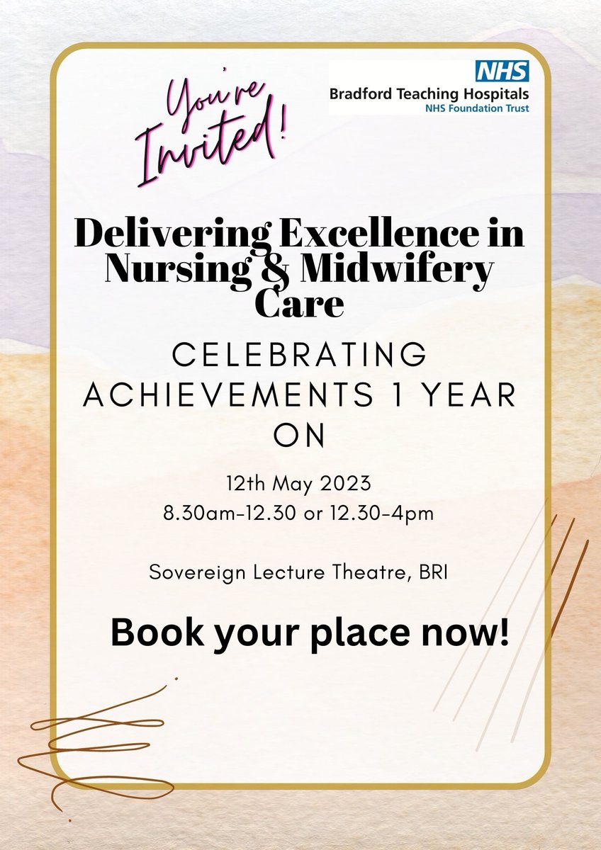 BTHFT Nursing & Midwifery Excellence (@bthftm4e) on Twitter photo Do you work in a nursing or midwifery team <a href="/BTHFT/">Bradford Teaching Hospitals NHS FT</a> ? Look out for an email telling you more about how to reserve your place at our next fantastic event! <a href="/karendawber/">Prof Karen Dawber ๐</a> <a href="/SallyaScales/">Sally Scales</a> <a href="/Jhilty33/">Jo Hilton</a> <a href="/willissean/">Sean Willis RN/PhD</a> <a href="/BTHFT_OMS/">๐ BTHFT OMS Programme ๐</a> <a href="/BTHFT_OTS/">BTHFT_OTS</a> @mel_pickup Do you work in a nursing or midwifery team <a href="/BTHFT/">Bradford Teaching Hospitals NHS FT</a> ? Look out for an email telling you more about how to reserve your place at our next fantastic event! <a href="/karendawber/">Prof Karen Dawber ๐</a> <a href="/SallyaScales/">Sally Scales</a> <a href="/Jhilty33/">Jo Hilton</a> <a href="/willissean/">Sean Willis RN/PhD</a> <a href="/BTHFT_OMS/">๐ BTHFT OMS Programme ๐</a> <a href="/BTHFT_OTS/">BTHFT_OTS</a> @mel_pickup